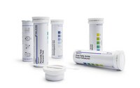 Peroxide Test Method: colorimetric with test strips 0.5 - 2 - 5 - 10 - 25 mg/l H₂O₂ MQuant®